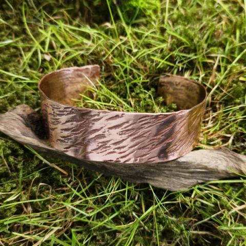 Bransoleta miedziana Faylen