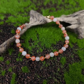 Bransoletka z Awenturynem i Jadeitem