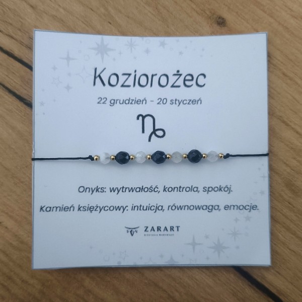 Bransoletka Zodiakalna - Koziorożec