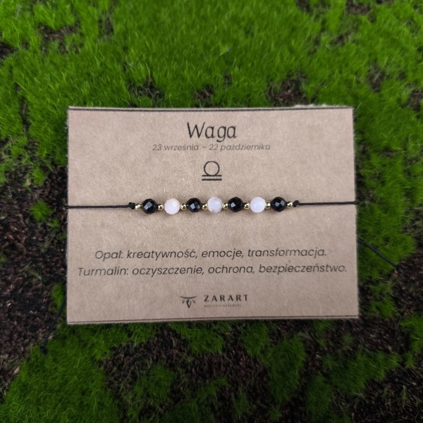 Bransoletka Zodiakalna - Waga