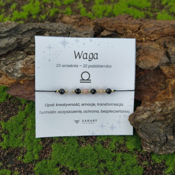 Bransoletka Zodiakalna - Waga