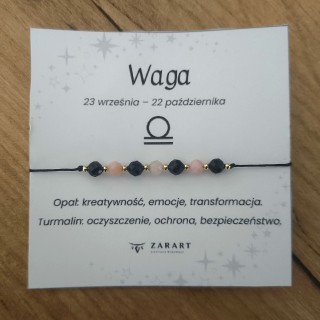 Bransoletka Zodiakalna - Waga