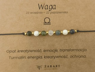 Bransoletka Zodiakalna - Waga