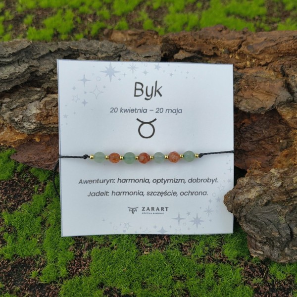 Bransoletka Zodiakalna - Byk