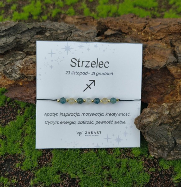 Bransoletka Zodiakalna - Strzelec