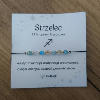 Bransoletka Zodiakalna - Strzelec