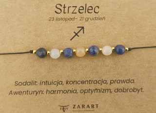Bransoletka Zodiakalna - Strzelec