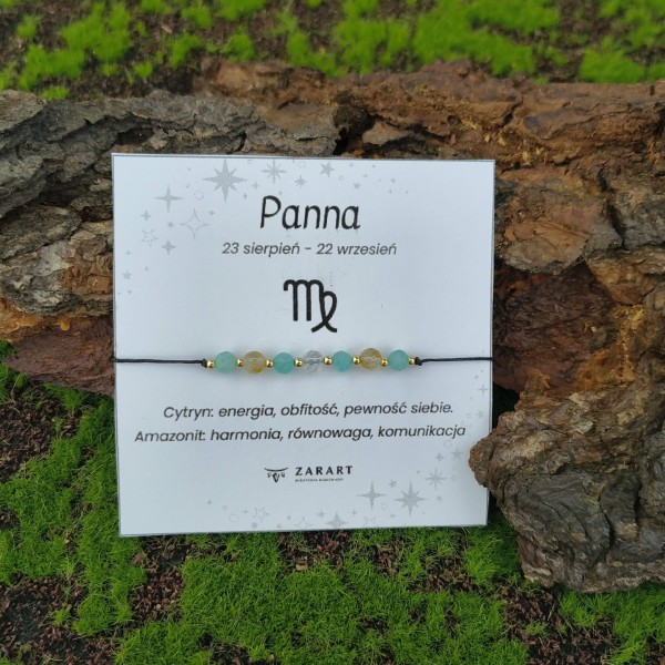 Bransoletka Zodiakalna - Panna