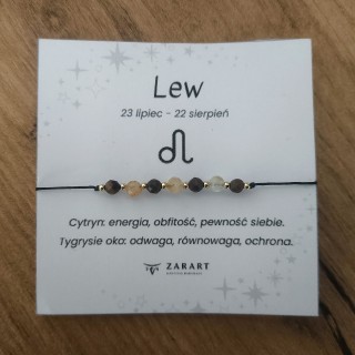Bransoletka Zodiakalna - Lew
