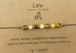 Bransoletka Zodiakalna - Lew