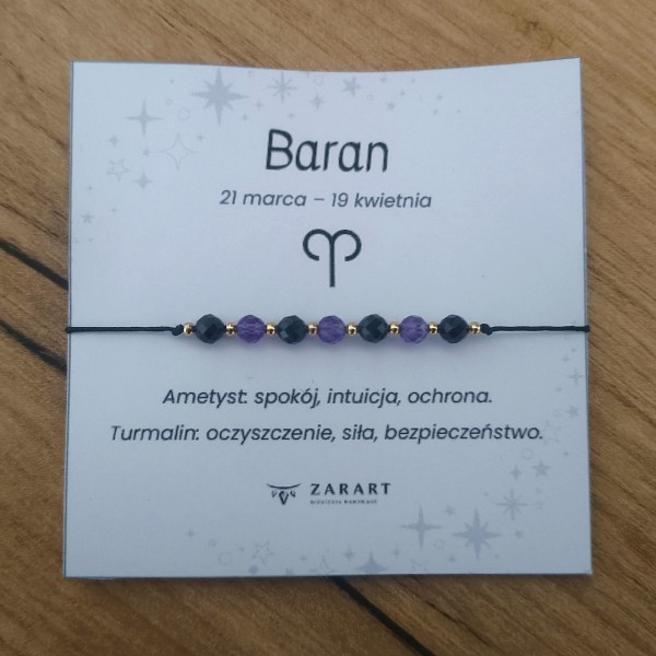Bransoletka Zodiakalna - Baran