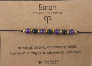 Bransoletka Zodiakalna - Baran
