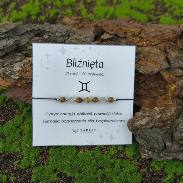 Bransoletka Zodiakalna - Bliźnięta