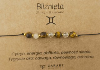 Bransoletka Zodiakalna - Bliźnięta