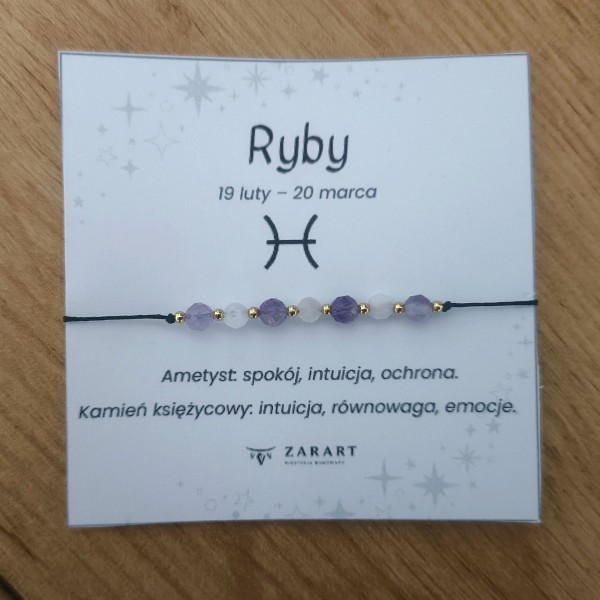 Bransoletka Zodiakalna - Ryby