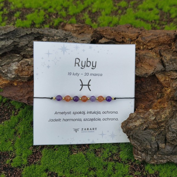 Bransoletka Zodiakalna - Ryby