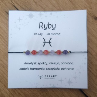 Bransoletka Zodiakalna - Ryby