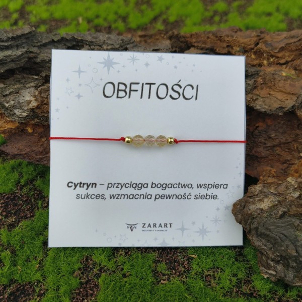 Bransoletka Obfitości