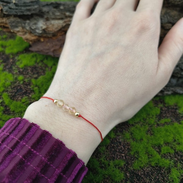 Bransoletka z kamieniami Cytryn - hover