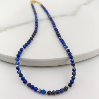 Naszyjnik z Lapis lazuli
