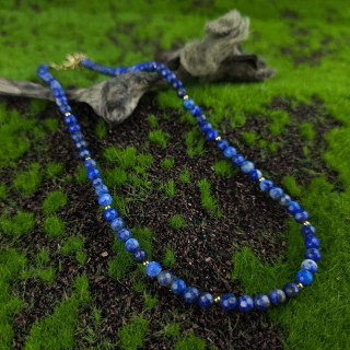 Naszyjnik z Lapis lazuli