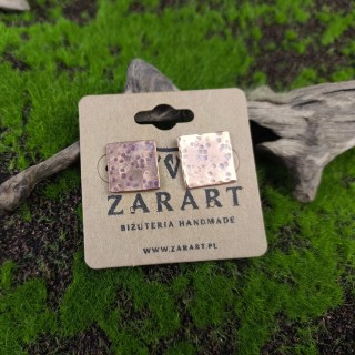 Kolczyki kwadraty Floeryth