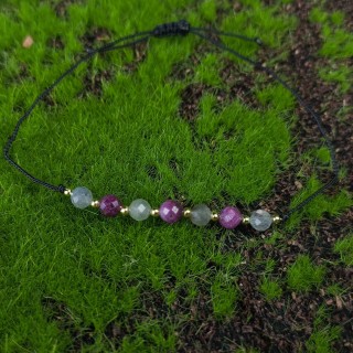 Bransoletka - 3 kamienie (4mm)