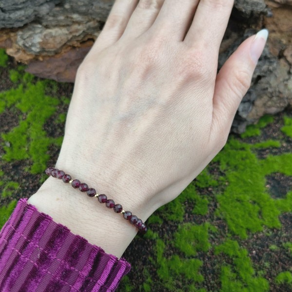 Bransoletka z kamieniami Bransoletka z Granatem - hover