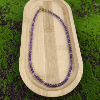 Naszyjnik z Ametystem