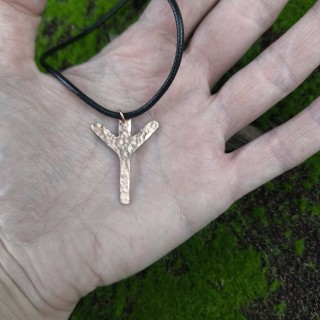 Naszyjnik Runa Algiz