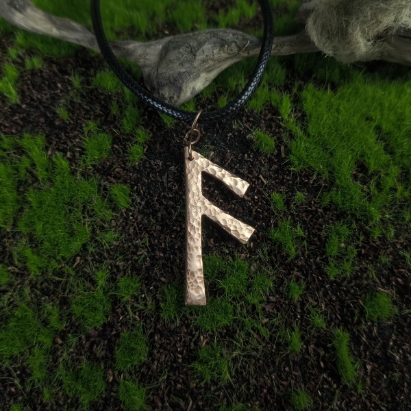 Naszyjnik Runa Ansuz