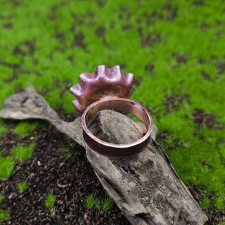 Pierścionek z opalem etiopskim Itherys