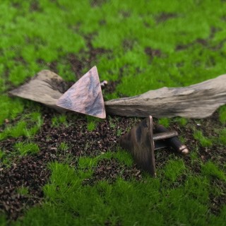 Spinki do mankietu Trójkąty