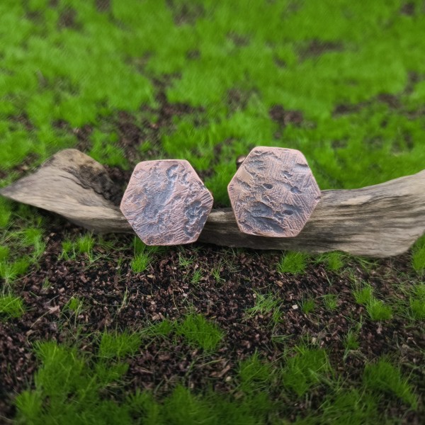 Spinki do mankietu Sześciokąty