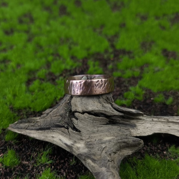 Pierścień miedziany Holethis