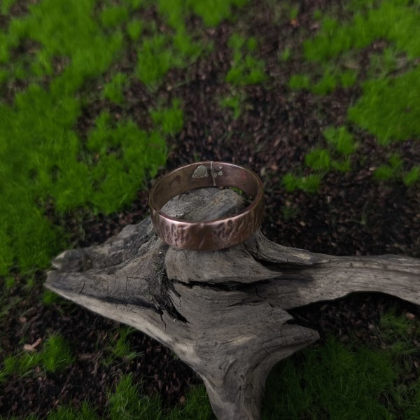 Pierścień miedziany Pierścień miedziany Holethis - hover