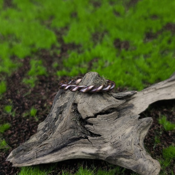 Pierścień miedziany Xyleric