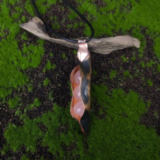 Naszyjnik groszek z Cytrynem