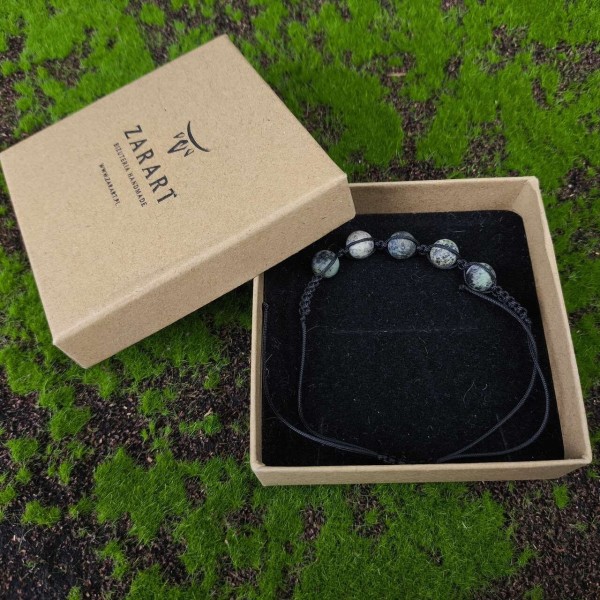 Bransoletka Turkus na sznurku