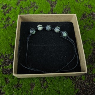 Bransoletka Turkus na sznurku