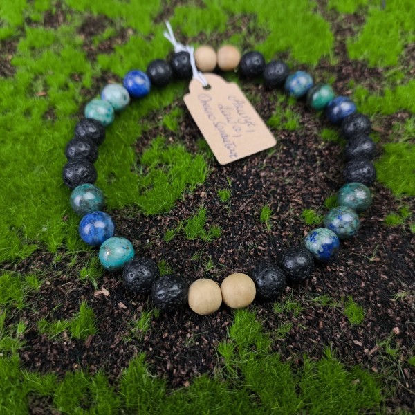 Bransoletka Azuryt, Lawa, Sandałowiec