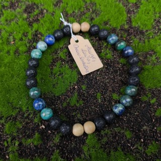 Bransoletka Azuryt, Lawa, Sandałowiec