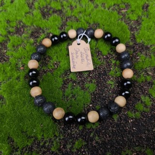 Bransoletka Turmalin, Lawa, Sandałowiec