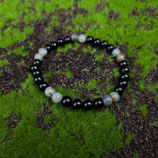 Bransoletka Agat, Onyks