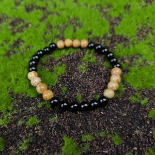 Bransoletka Jaspis, Onyks