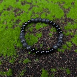 Bransoletka Lawa, Onyks