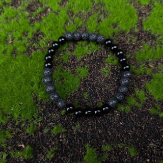 Bransoletka Lawa, Onyks