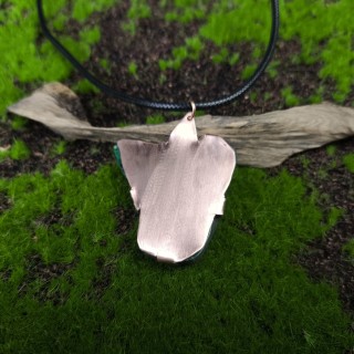 Naszyjnik z malachitem Melthis