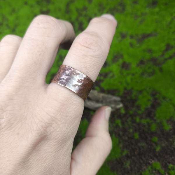 Pierścień miedziany Pierścień miedziany Golirth - hover