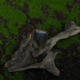 Pierścionek z labradorytem Kolithos